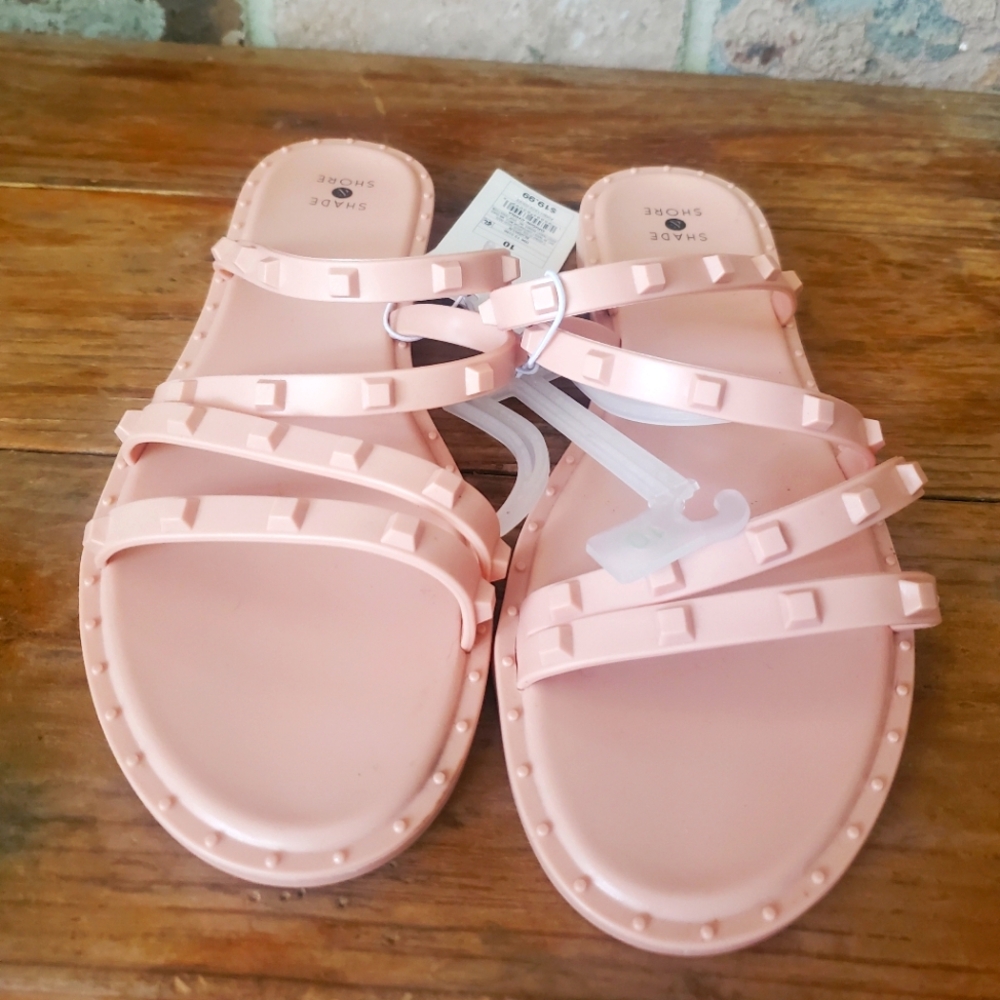 NWT Size 10 Jelly Slide Sandals for Women